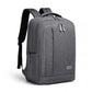 Kono Multi-Compartment Backpack With USB Port - Grey