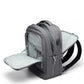 Kono Multi-Compartment Backpack With USB Port - Grey