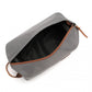 Kono Two Pieces Expandable Durable Waterproof Travel Duffle Bag Set - Grey / Brown