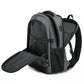 Kono Functional Travel Backpack With USB Charging Port - Grey