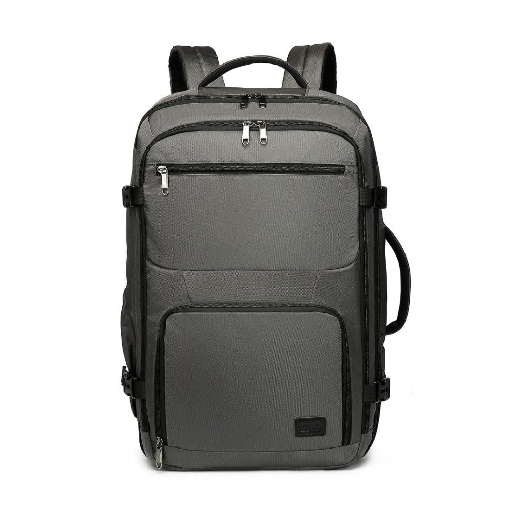 Kono Multifunctional Portable 39L Travel Backpack Cabin Luggage Bag - Grey