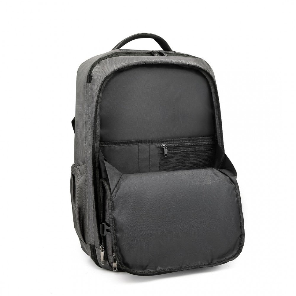 Kono Multifunctional Portable 39L Travel Backpack Cabin Luggage Bag - Grey