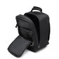 Kono Lightweight 20L Cabin Bag Travel Business Backpack - Black