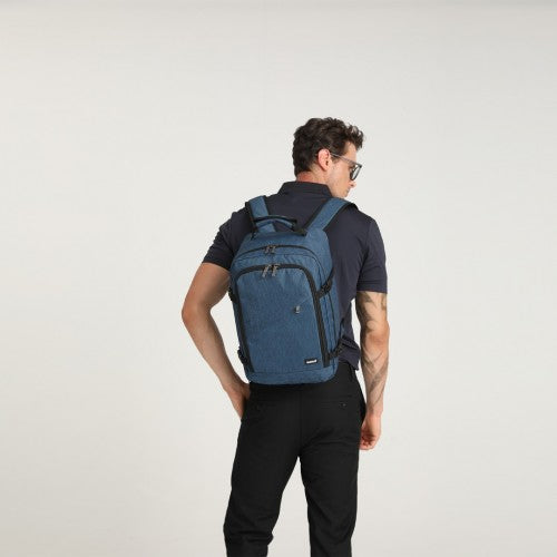 Kono Lightweight 20L Cabin Bag Travel Business Backpack - Navy