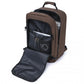 Kono Lightweight Cabin Bag Travel Business Backpack - Brown
