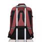 Kono Lightweight Cabin Bag Travel Business Backpack - Burgundy