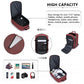 Kono Lightweight Cabin Bag Travel Business Backpack - Burgundy