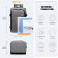 Kono Lightweight Cabin Bag Travel Business Backpack - Grey