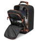 Kono Lightweight Cabin Bag Travel Business Backpack - Black And Brown