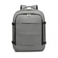 Kono Multi-Level High-Capacity Cabin Bag Travel Backpack - Grey