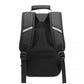 Kono PVC Coated Cabin Bag Carry On Travel Backpack For Under Seat - Black