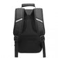 Kono PVC Coated Cabin Bag Carry On Travel Backpack For Under Seat - Black