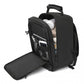 Kono PVC Coated Cabin Bag Carry On Travel Backpack For Under Seat - Black