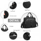 Kono Durable And Functional Changing Tote Bag - Black