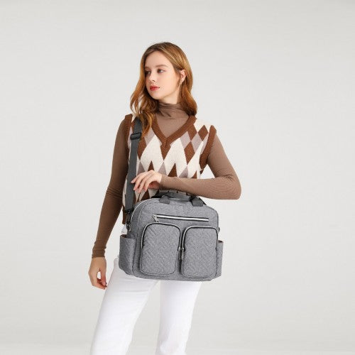 Kono Durable And Functional Changing Tote Bag - Black