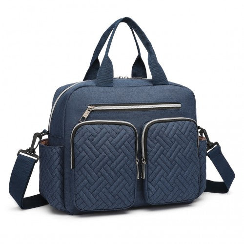 Kono Durable And Functional Changing Tote Bag - Navy