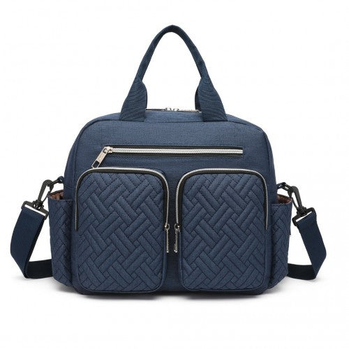 Kono Durable And Functional Changing Tote Bag - Navy