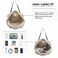 Kono Foldable Waterproof Storage Travel Handbag - Beige