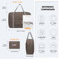 Kono Foldable Waterproof Storage Travel Handbag - Brown