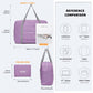 Kono Foldable Waterproof Storage Travel Handbag - Purple