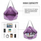Kono Foldable Waterproof Storage Travel Handbag - Purple