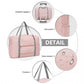 Kono Foldable Waterproof Storage Travel Handbag - Pink