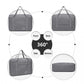 Kono Foldable Waterproof Storage Cabin Travel Handbag - Grey