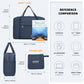 Kono Foldable Waterproof Storage Cabin Travel Handbag - Navy