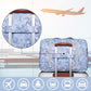 Kono Foldable Waterproof Storage Cabin Travel Handbag Print - Light Blue