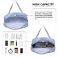 Kono Foldable Waterproof Storage Cabin Travel Handbag Print - Light Blue