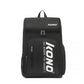 Kono Versatile Sports Backpack With Independent Shoe Compartment - Black