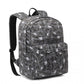 Kono Dinosaur Patterned Leisure School Backpack - Grey