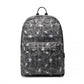 Kono Dinosaur Patterned Leisure School Backpack - Grey