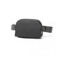 Kono Sleek And Stylish Minimalist Classic Waterproof Waist Pack - Grey