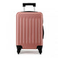 Kono 24 Inch Abs Hard Shell Luggage 4 Wheel Spinner Suitcase - Nude