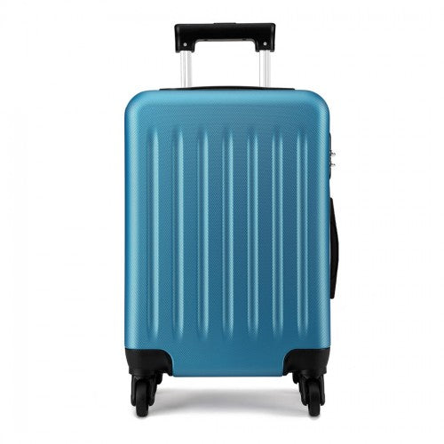 Kono 28 Inch Abs Hard Shell Luggage 4 Wheel Spinner Suitcase - Navy