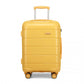 Kono 28 Inch Hard Shell PP Suitcase - Yellow