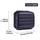 Kono 14 Inch Multi Texture Hard Shell PP Vanity Case - Navy