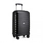 Kono Cabin Size Classic Collection PP Luggage With Charging Interface - Black