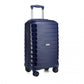Kono Cabin Size Classic Collection PP Luggage With Charging Interface - Navy Blue