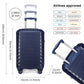 Kono Cabin Size Classic Collection PP Luggage With Charging Interface - Navy Blue