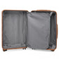 Kono Lightweight Hard Shell ABS Suitcase With TSA Lock And Vanity Case 4 Piece Set - Grey