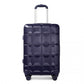 Kono 28 Inch Lightweight Hard Shell Abs Suitcase With TSA Lock - Navy
