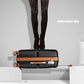 British Traveller 3 Pcs Multi-Texture Polypropylene Hard Shell Suitcase With TSA Lock - Black
