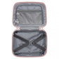 British Traveller Lightweight 14 Inch Polypropylene Vanity Case - Nude