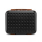 Kono 13 Inch Special Hard Shell Abs Vanity Case - Black