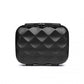 British Traveller 13 Inch Ultralight Abs And Polycarbonate Vanity Case - Black