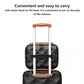 British Traveller 13 Inch Ultralight Abs And Polycarbonate Vanity Case - Black And Brown