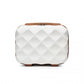 British Traveller 13 Inch Ultralight Abs And Polycarbonate Vanity Case - Cream