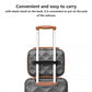 British Traveller 13 Inch Ultralight Abs And Polycarbonate Vanity Case - Grey And Brown